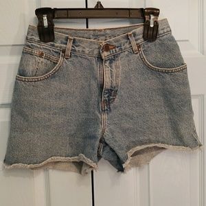 Jean cutoff shorts